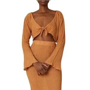 SAVANNAH MORROW THE LABEL AMARILLO TOP SANDSTONE SMALL NWT